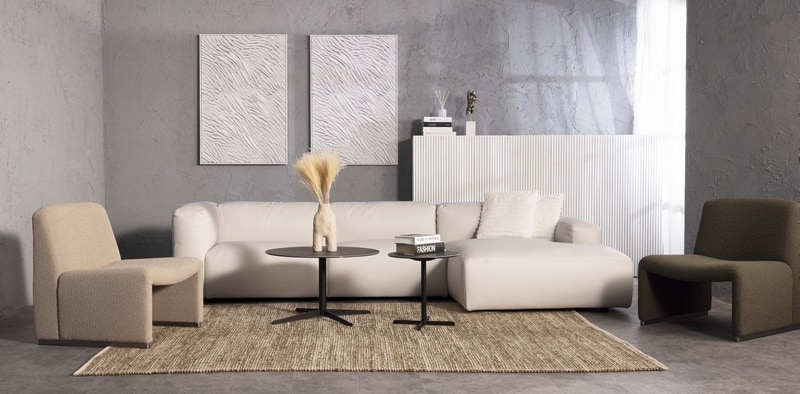 ספת שזלונג מעור