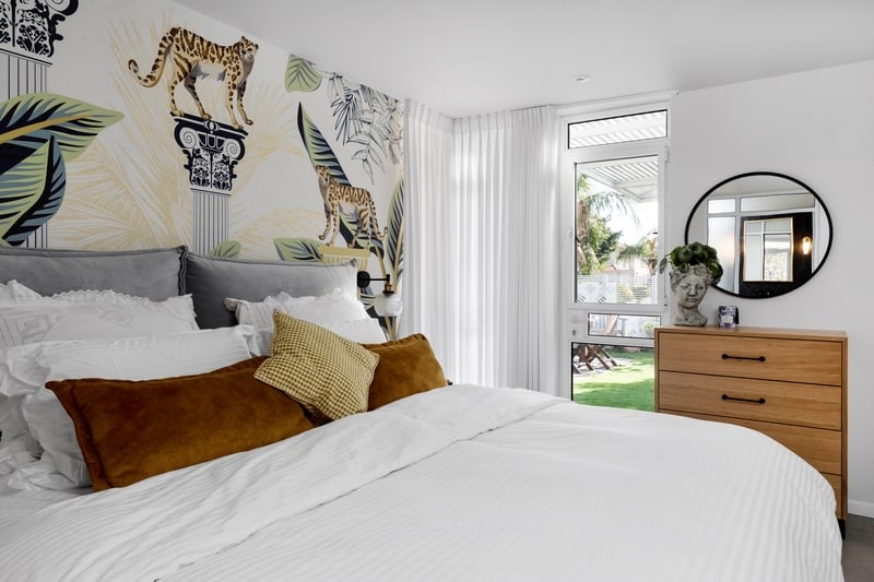 חדר שינה טפט נמרים