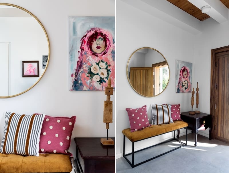 כריות צבעוניות