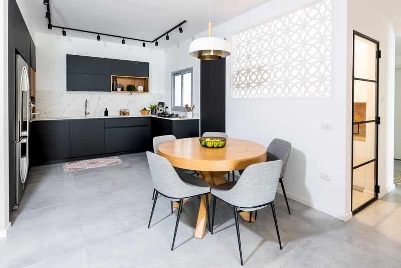 פינת אוכל עגולה