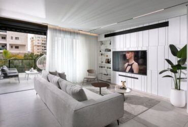 שלה מהניילון: דירת חלומות שהמעצבת תכננה לעצמה