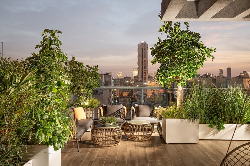 מרפסת פנטהאוז