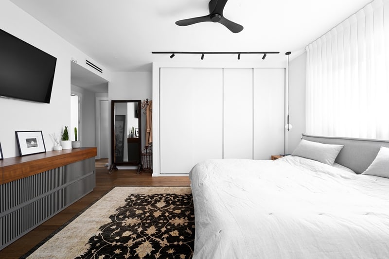 חדר שינה לבן