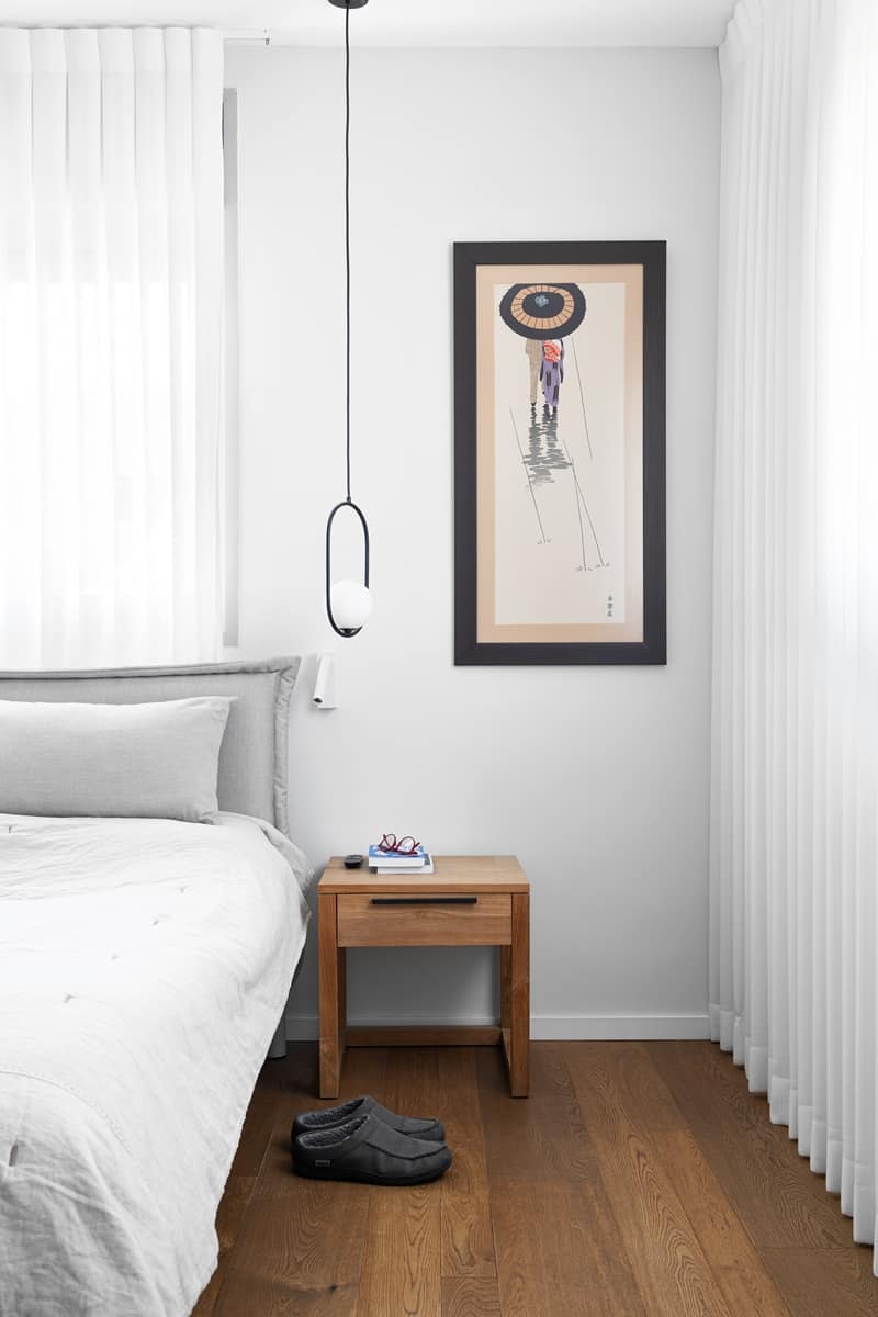 פרקט בחדר השינה