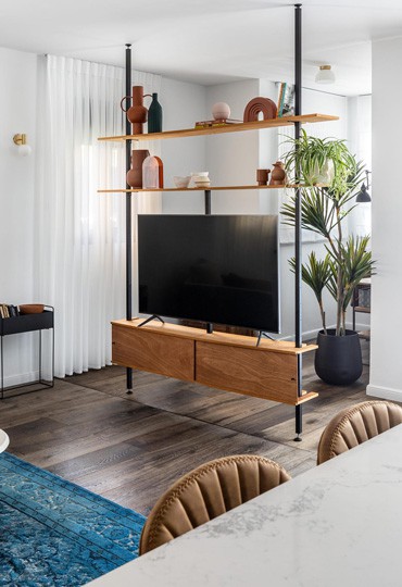 קיר זה פאסה: מחיצות מגוונות שיוצרות הפרדה בין חללים