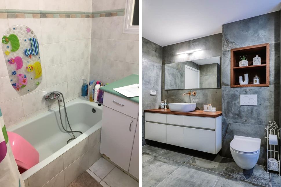 עיצוב חדר רחצה