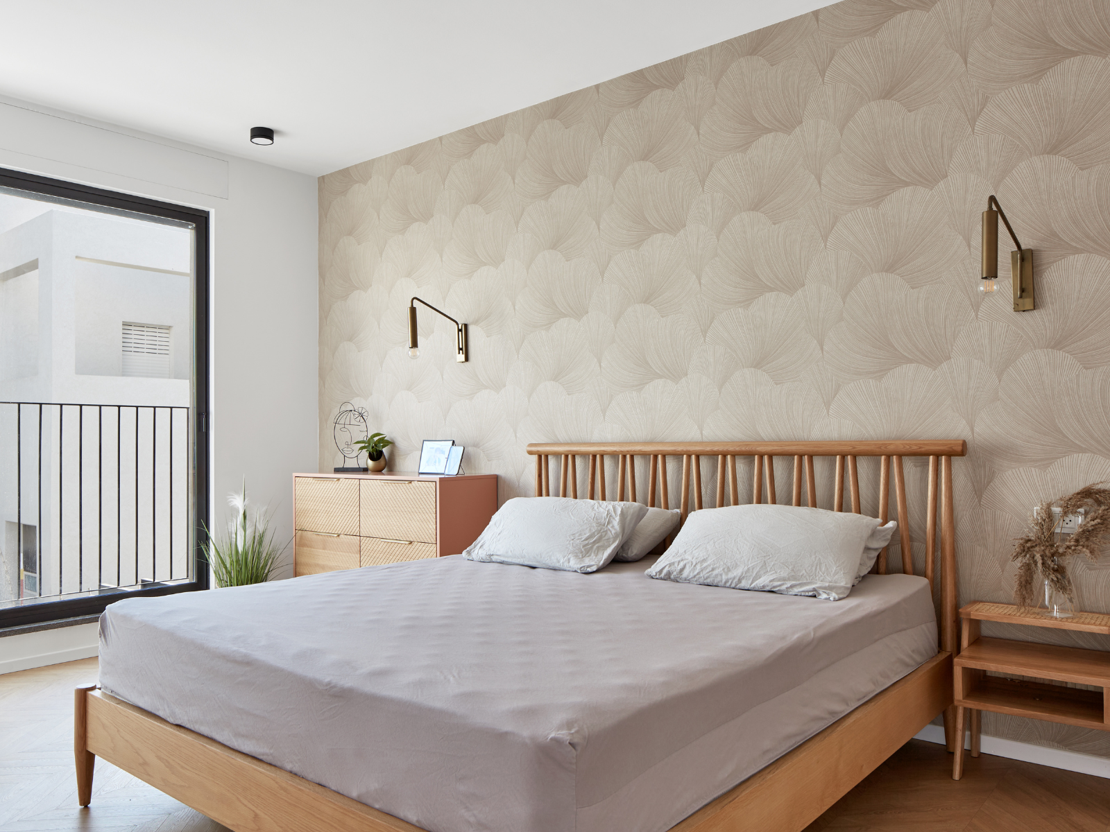 פלטת הצבעים הנבחרת עדינה ונינוחה