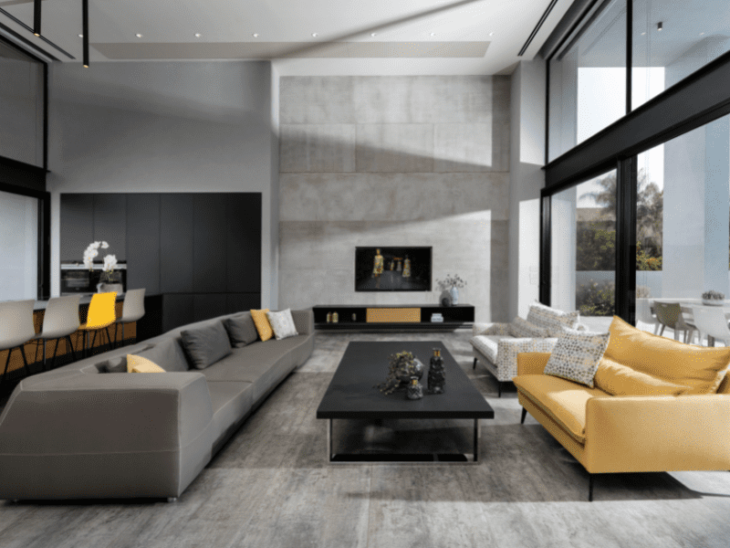 דירה יוקרתית במגדל-מסדרון דירה יוקרתית במגדל-מסדרון