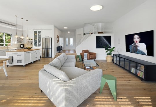 כאן גרים בכיף: הצצה לבית מטריף בסגנון ים תיכוני