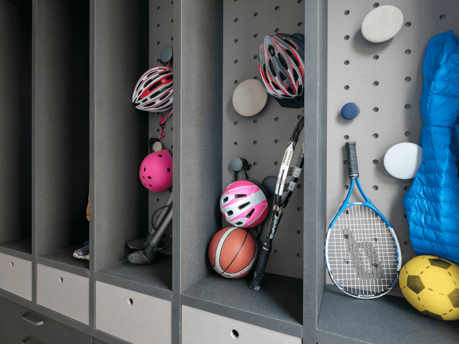 אחסון בחדר ילדים