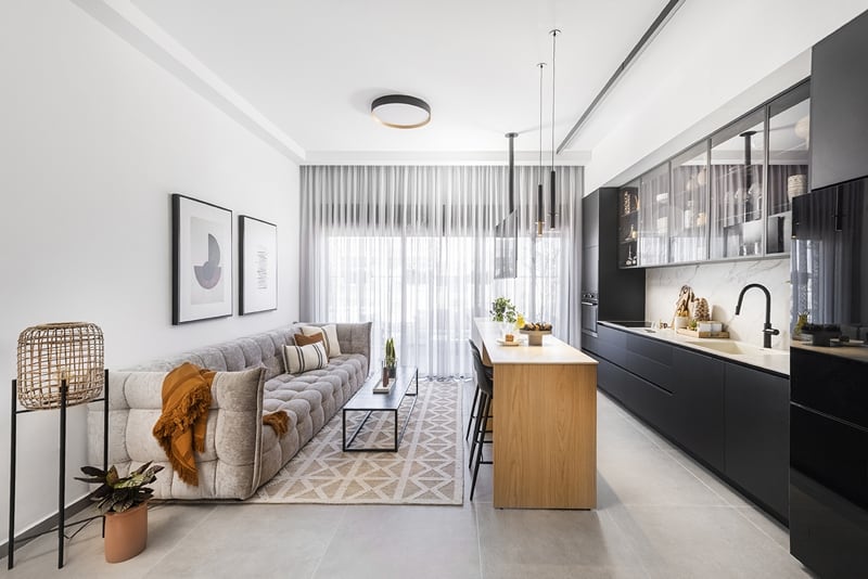 אי כחלק מהסלון