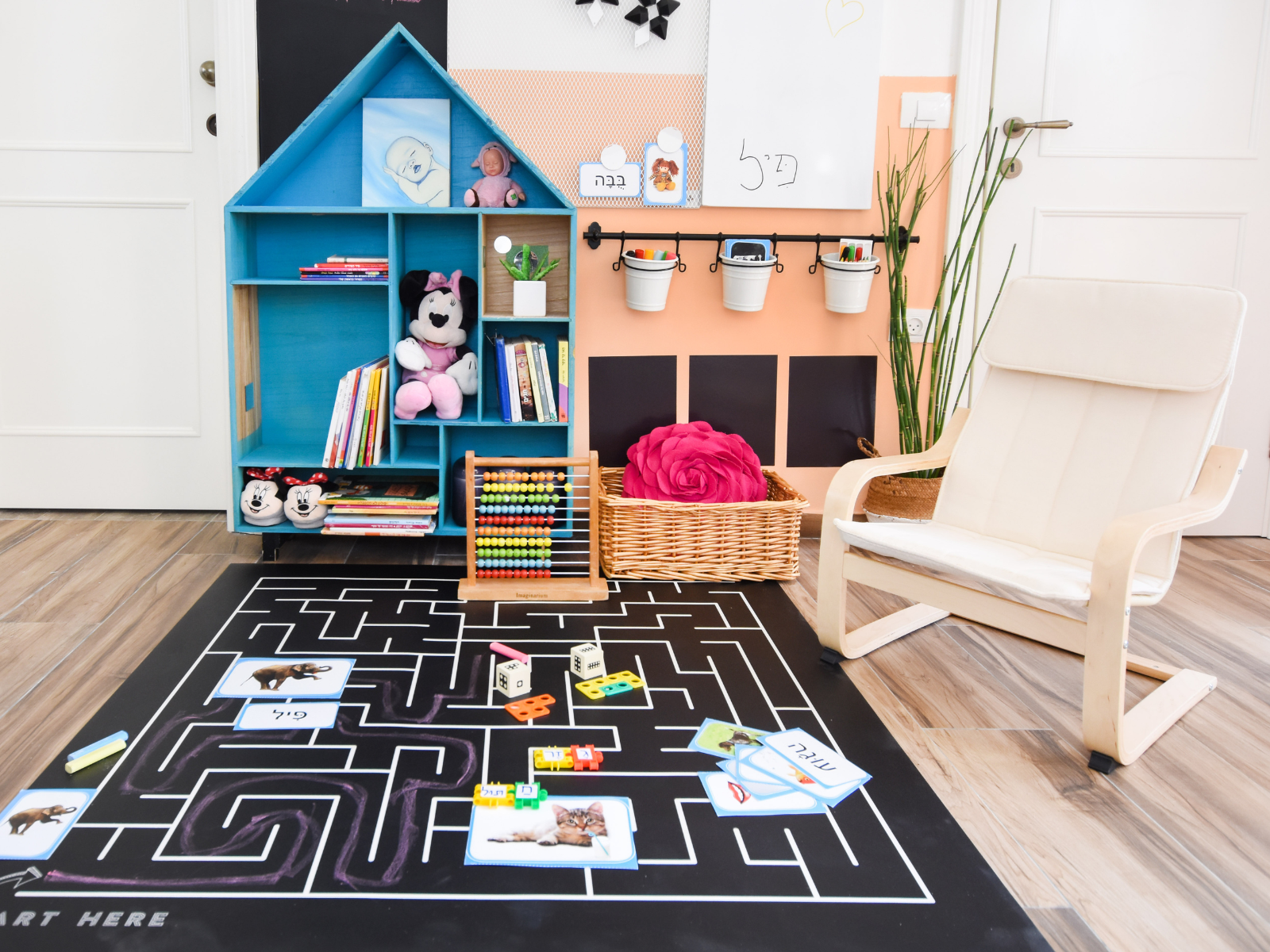 שטיח בחדר ילדים
