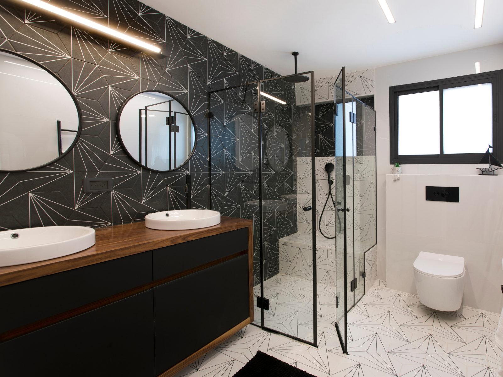 מראה נקי וחיבורים מדוייקים של חומרים