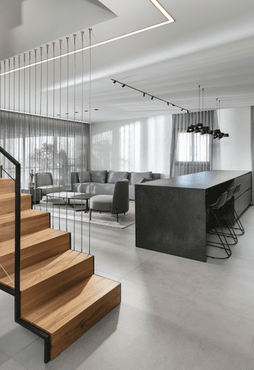 עיצוב טוטאלי באפור: כך מעצבים דירה מושלמת