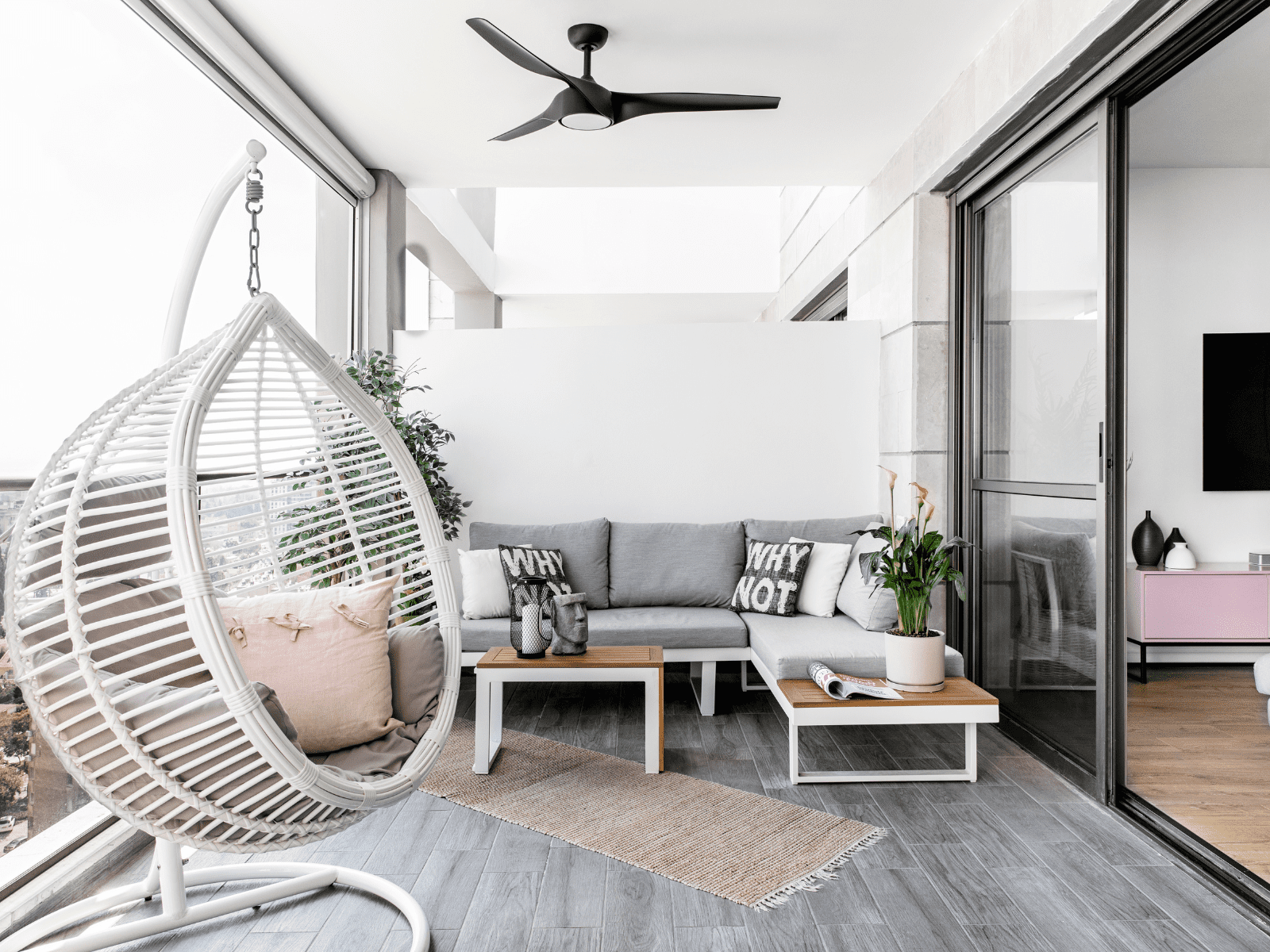 מרפסת מטופחת