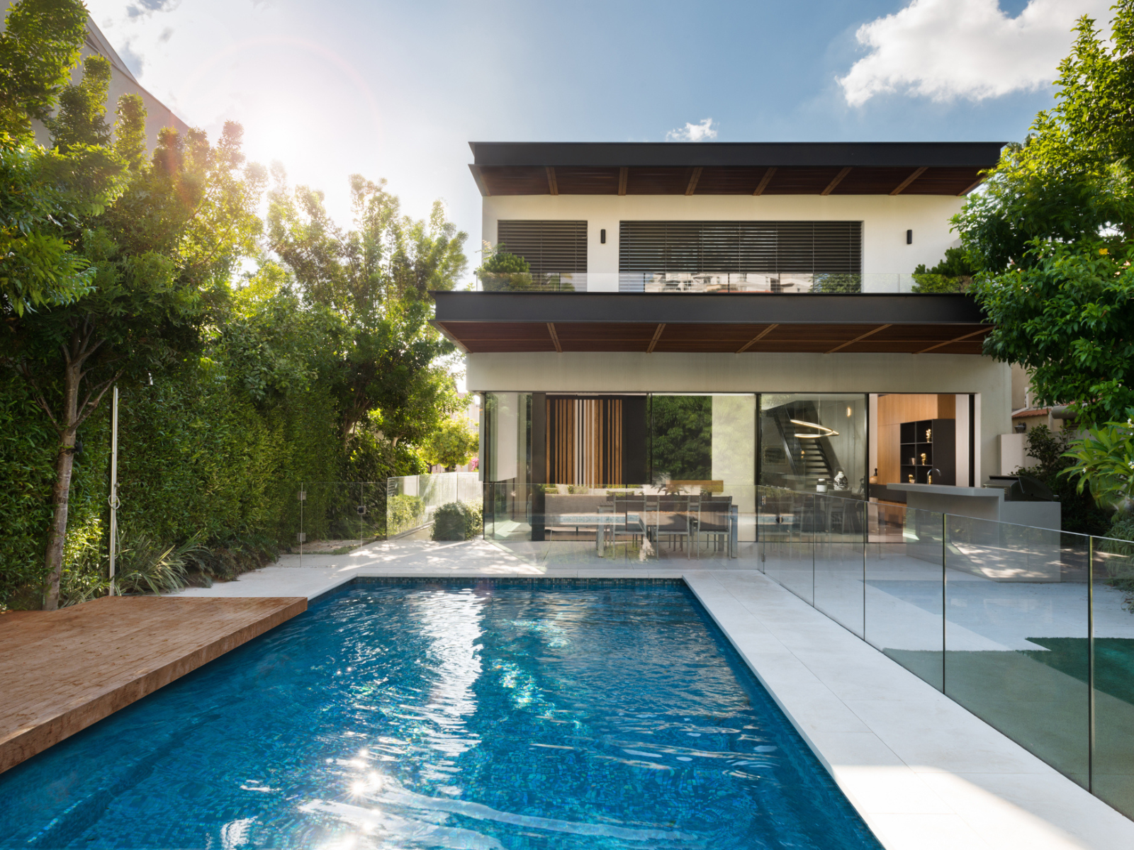 בית בסגנון מודרני ונקי