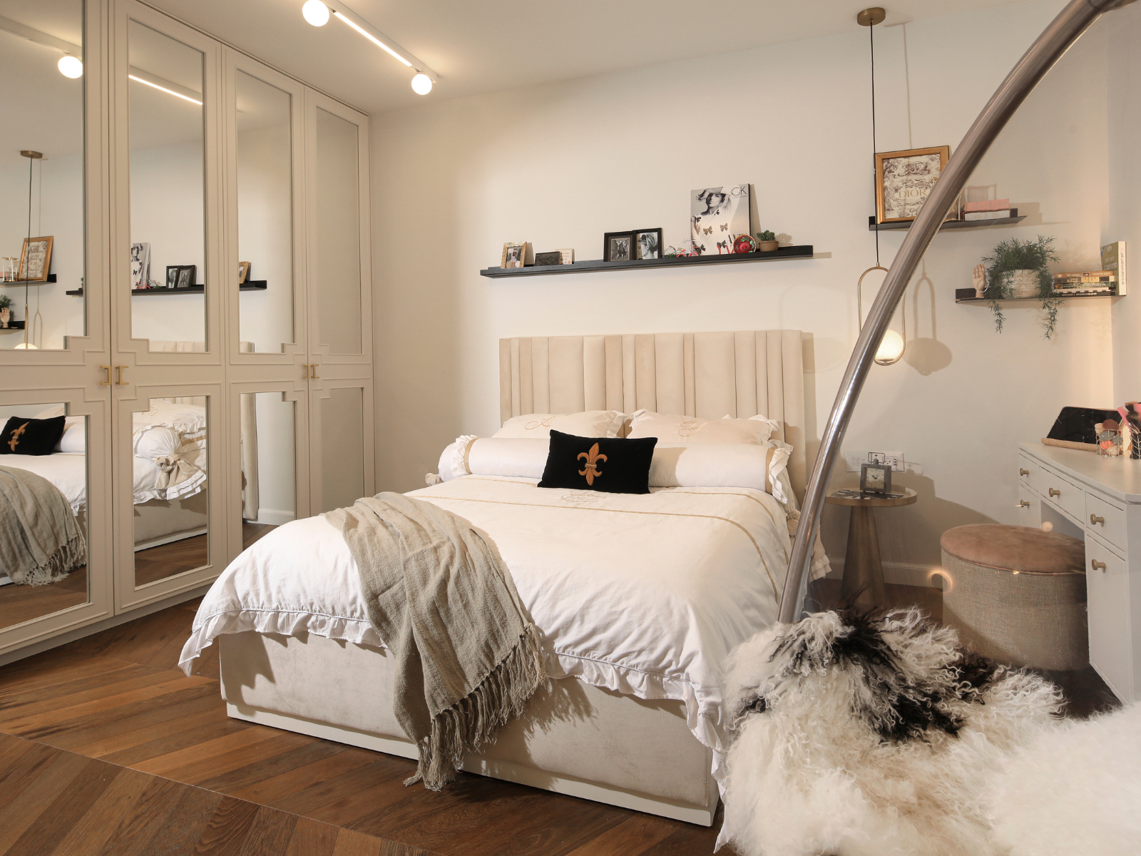 סוויטה שינה בעיצוב אלגנטי