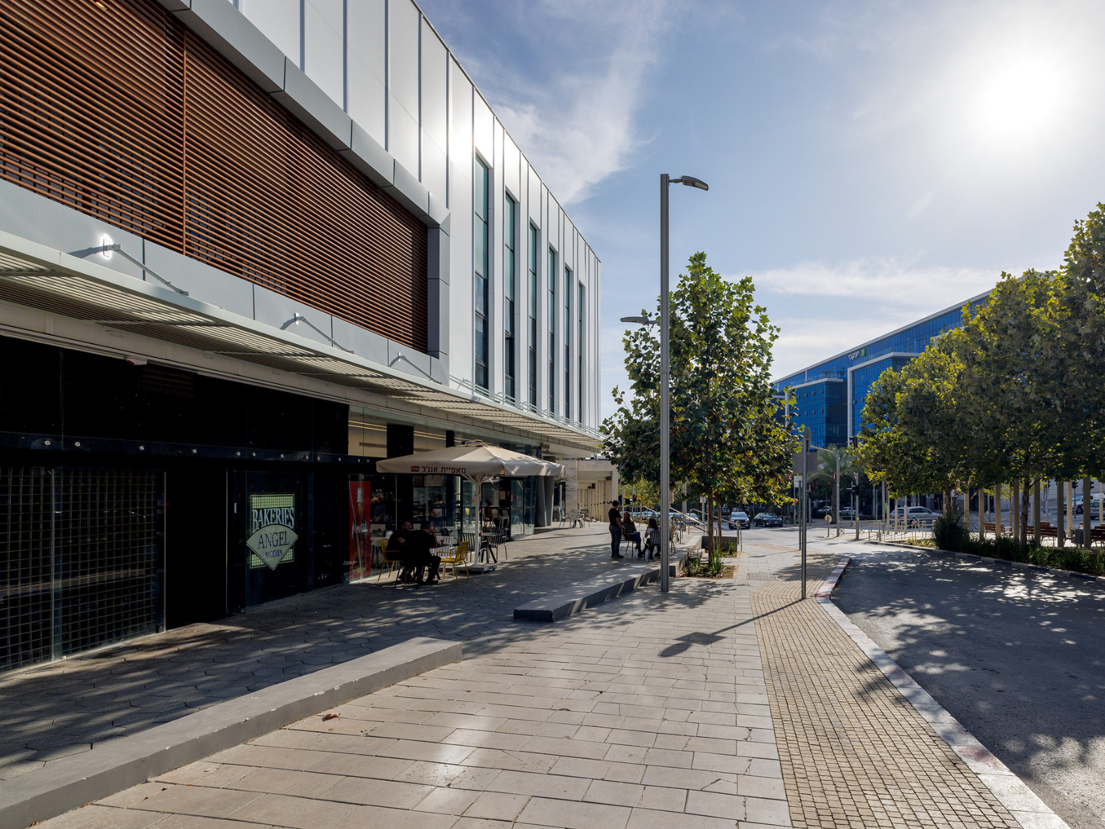 מבנה בתכנון מודרני חדשני