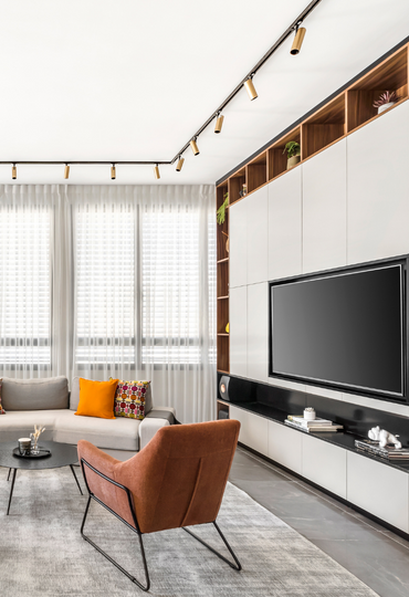 מדירה להשקעה למושקעת ומזמינה: עיצוב דירת נופש במרכז תל-אביב