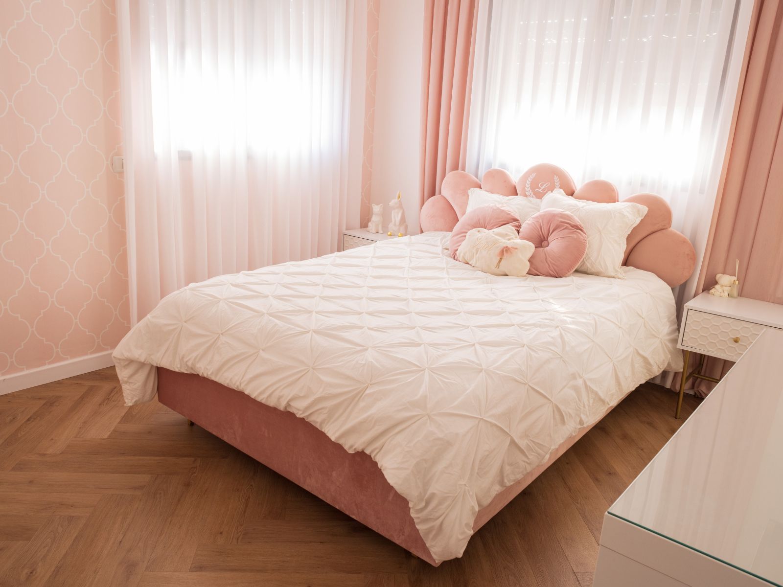 חדר שינה נערה, אדריכלות ועיצוב: אביגיל נקש עטון, צילום: יאיר ולר