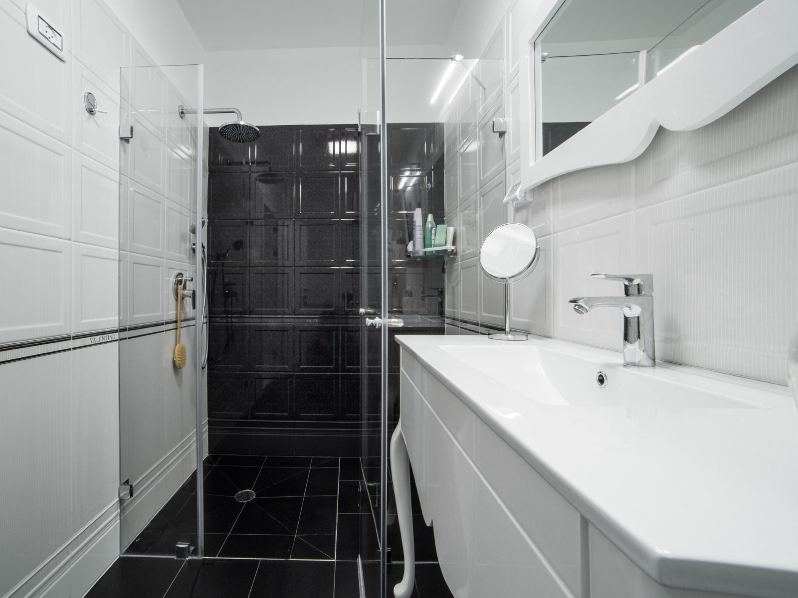 חדר רחצה שתכננה ענבר לוריא