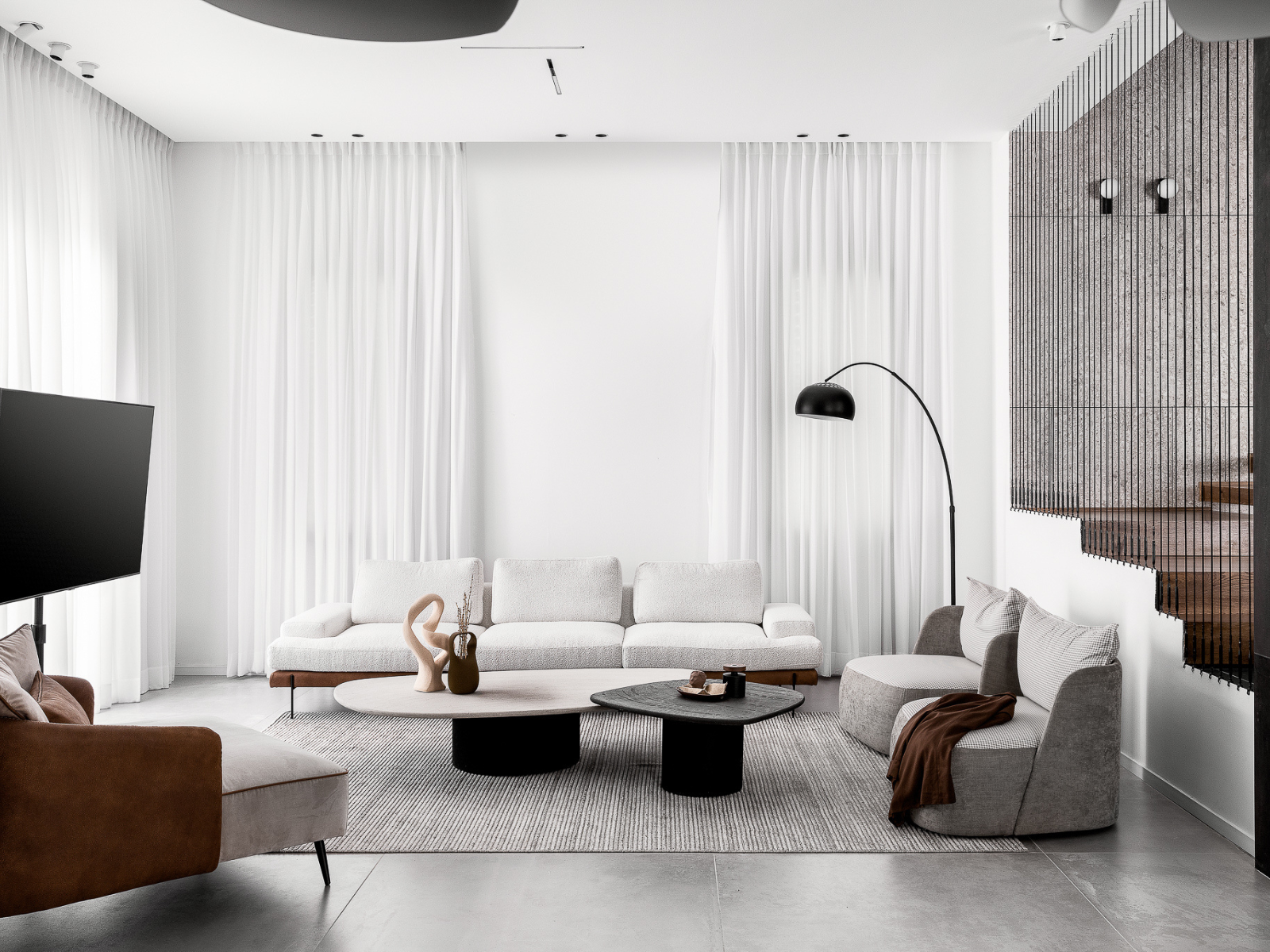 סלון בבית בעיצוב מודרני