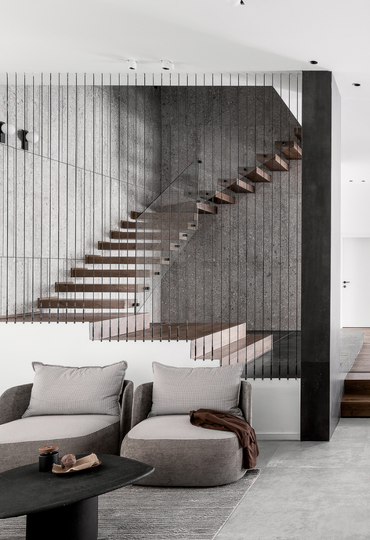 היופי שבקווים הנקיים: סיור בבית בעיצוב מודרני חלומי