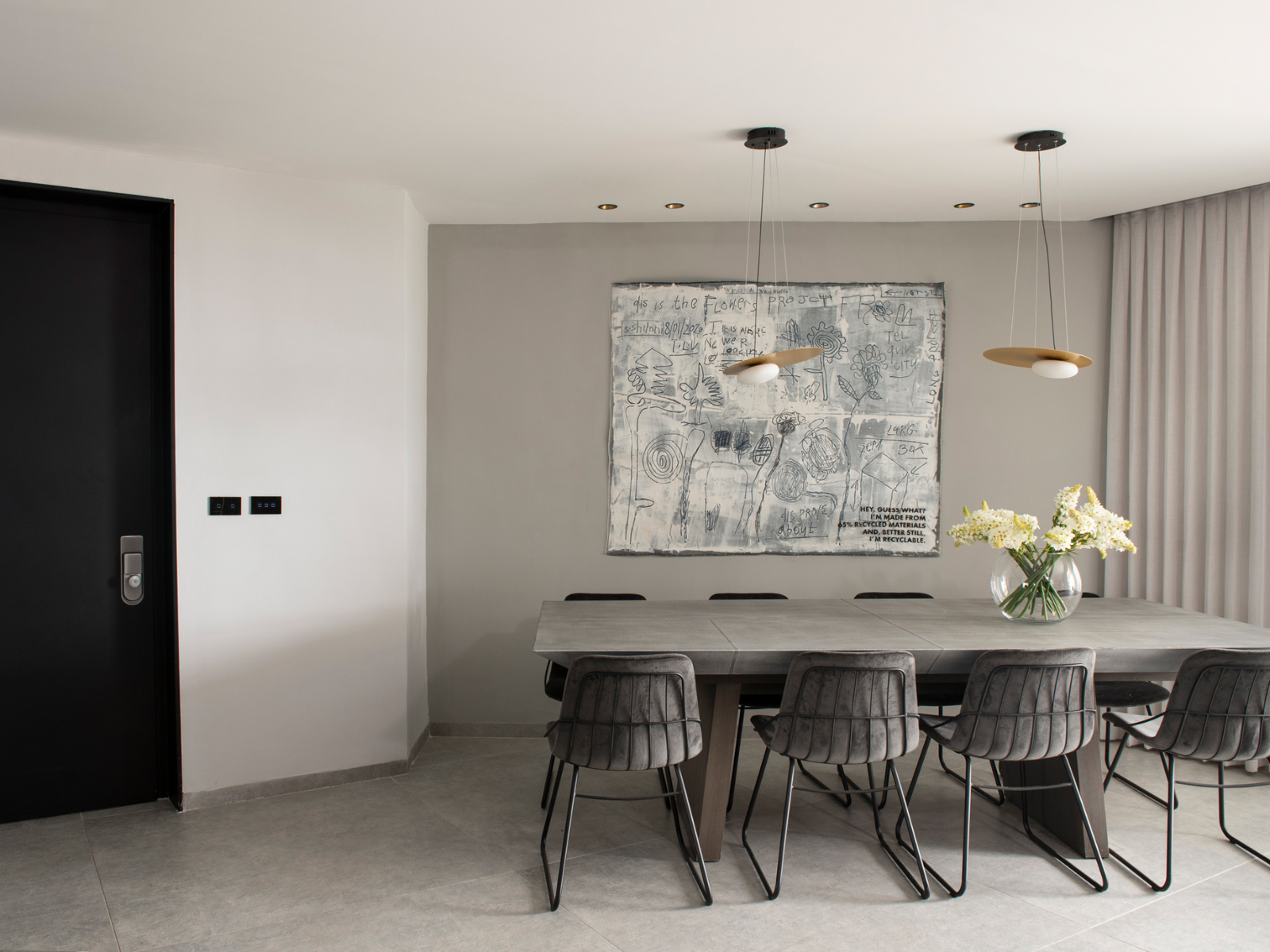 פינת אוכל גדולה