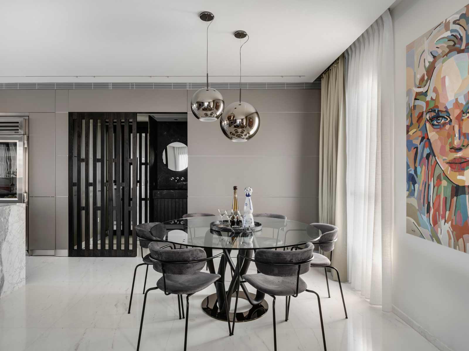 פינת אוכל בעיצוב קלאסי