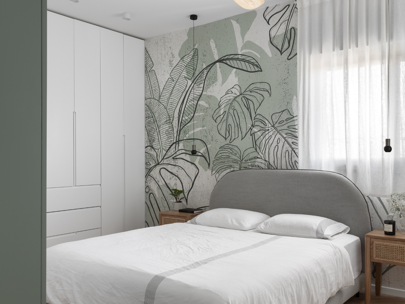 טפט בחדר הורים