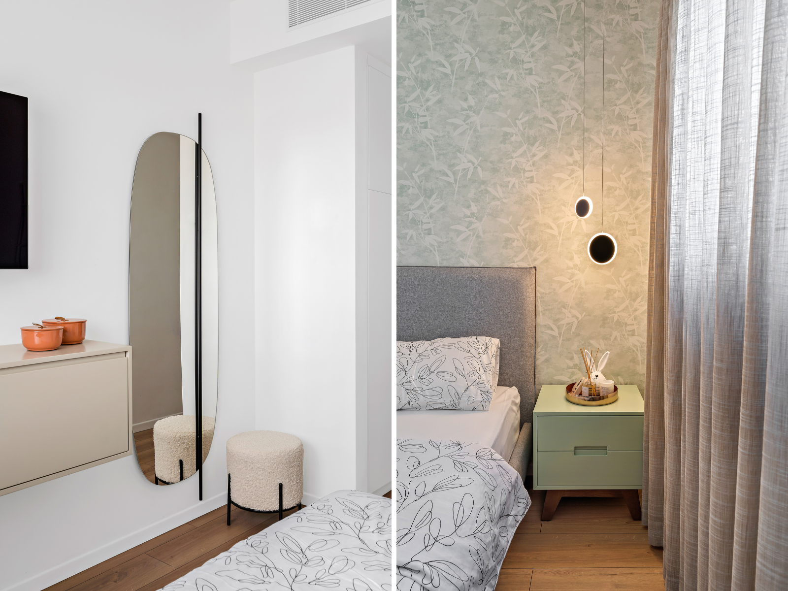 חדר שינה עם חדר רחצה צמוד