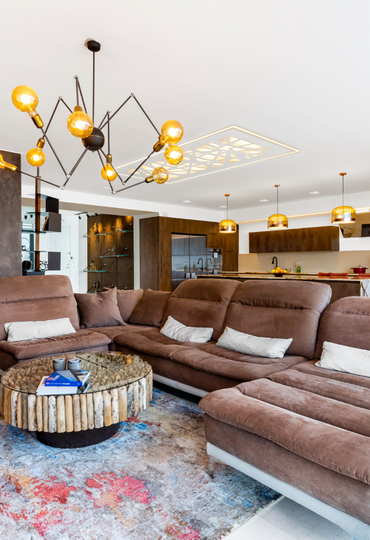 דירה קטנה ומטריפה מלאה כוח במובנים רבים של המילה