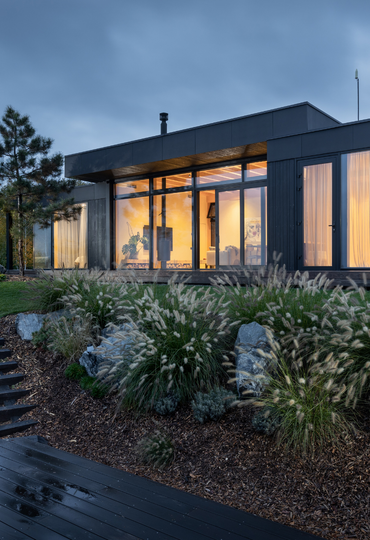 בית חדש באוקראינה: תוכנן כמתחם אירוח למשפחה וחברים