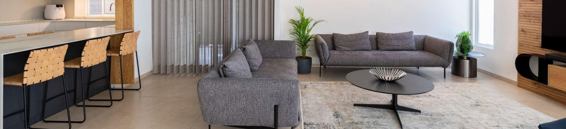 מתיחת פנים מרהיבה בדירת גן בחיפה