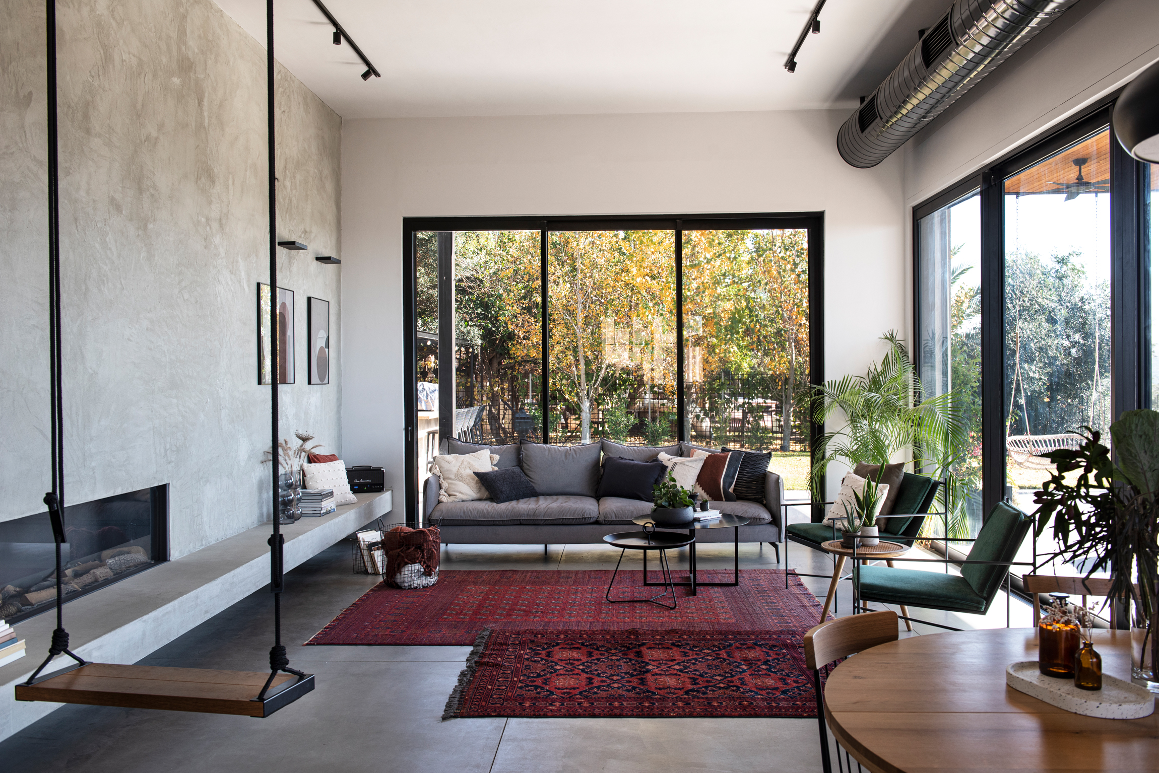 נדנדה בסלון