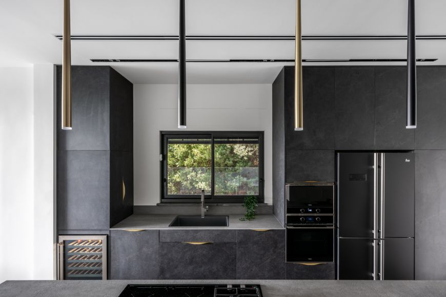 מטבח שחור, עיצוב: עדי ורמוס