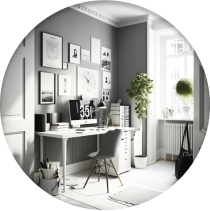 עיצוב חדרי עבודה