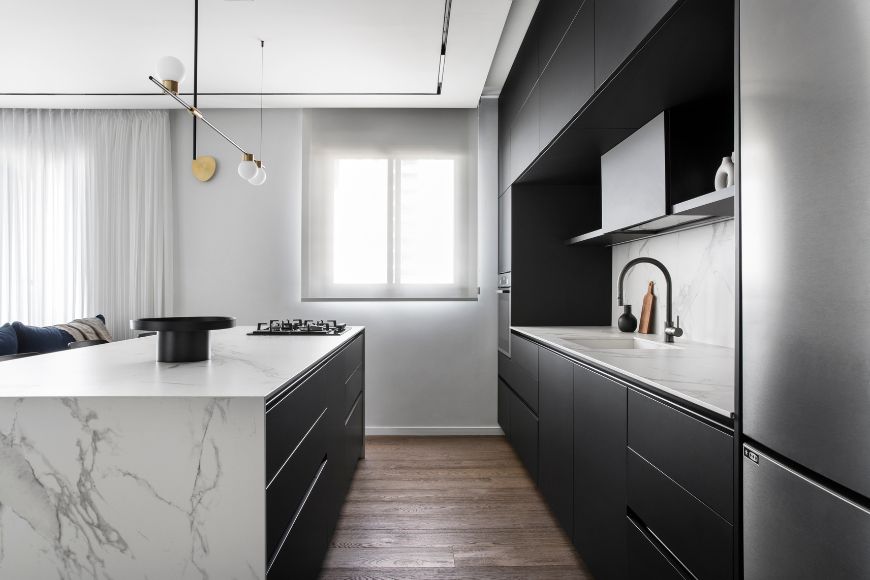 מטבח מפנק, עיצוב: הילה קסיס