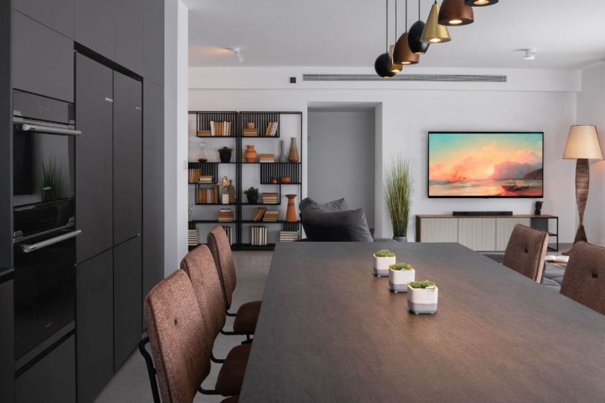 פינת אוכל מעוצבת, עיצוב: טלי וייג