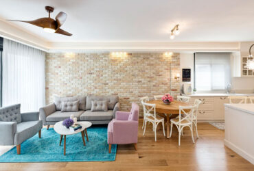 פרובנס על הגובה: כיצד הפכה דירת קבלן ברעננה לכפרית?