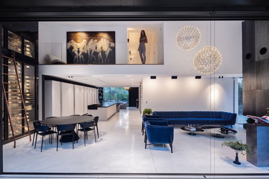 חלל הבית, עיצוב: נורית בן יוסף, צילום: שי אפשטיין