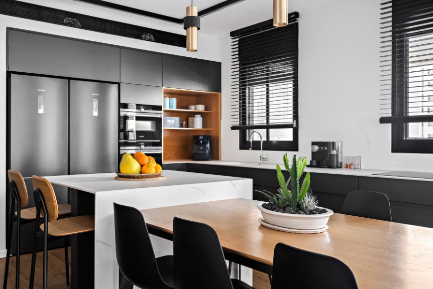 המטבח הוא לב הבית, עיצוב: עינת אביב