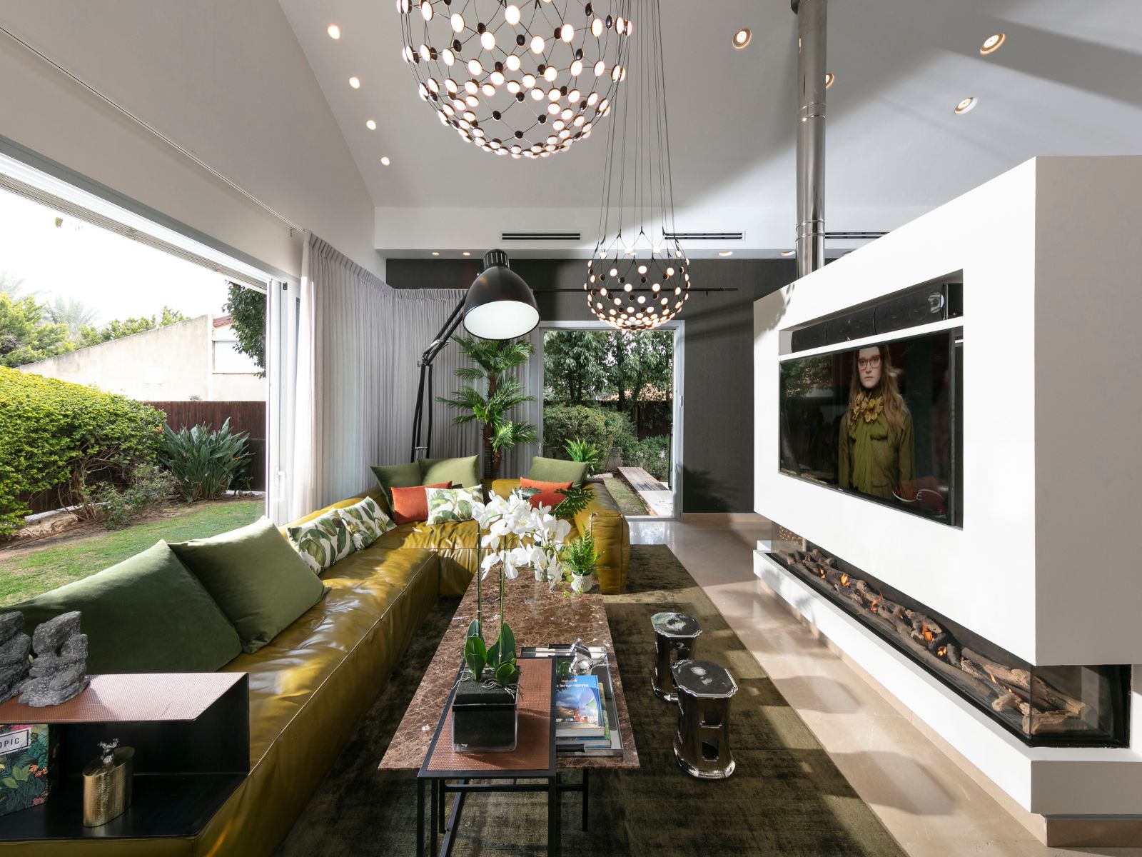 חלל בית פרטי מעוצב