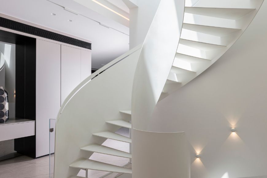 גרם מדרגות, עיצוב: רותם פורטל, צילום: מקס מורון