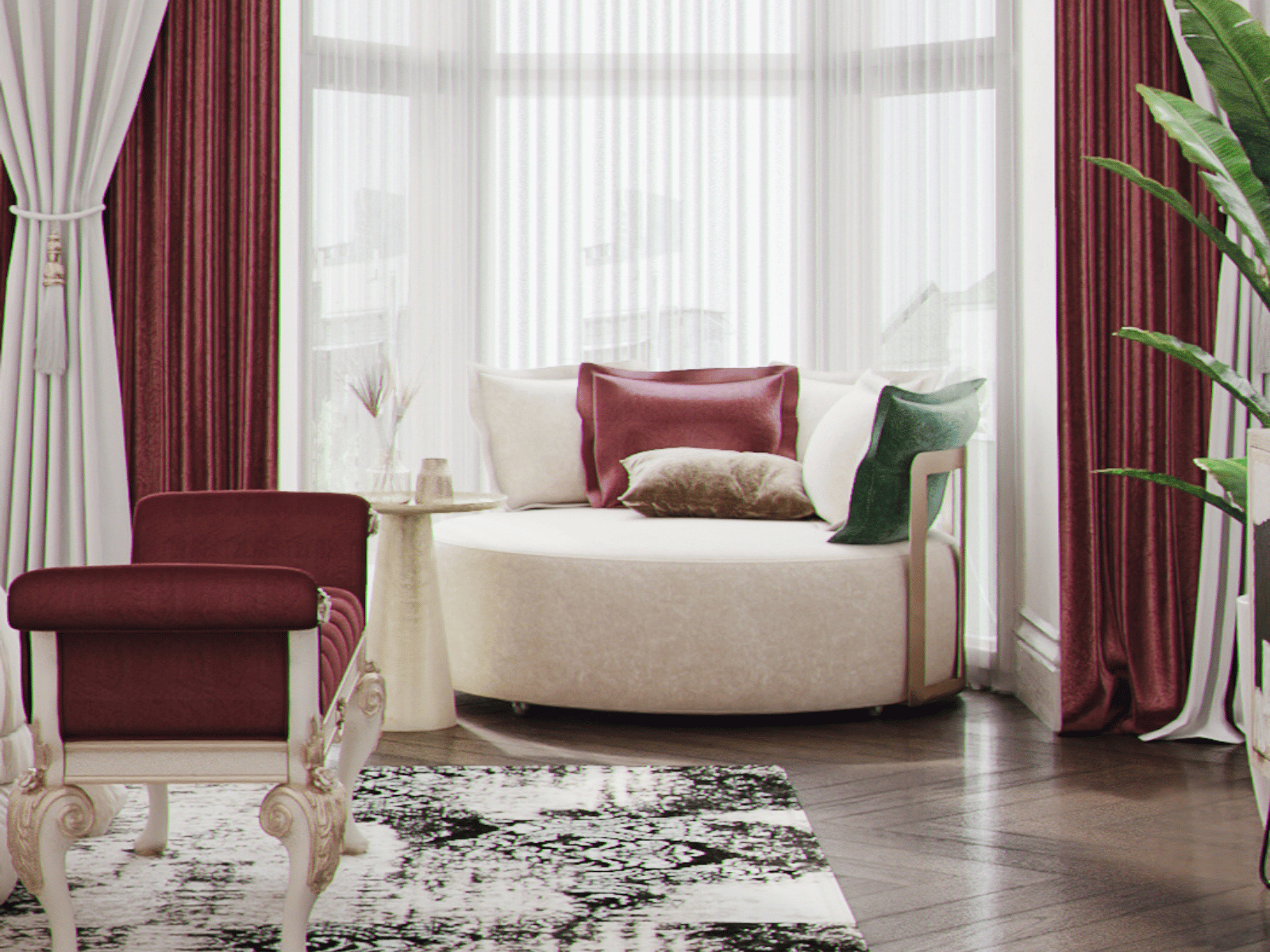 פינת ישיבה יוקרתית