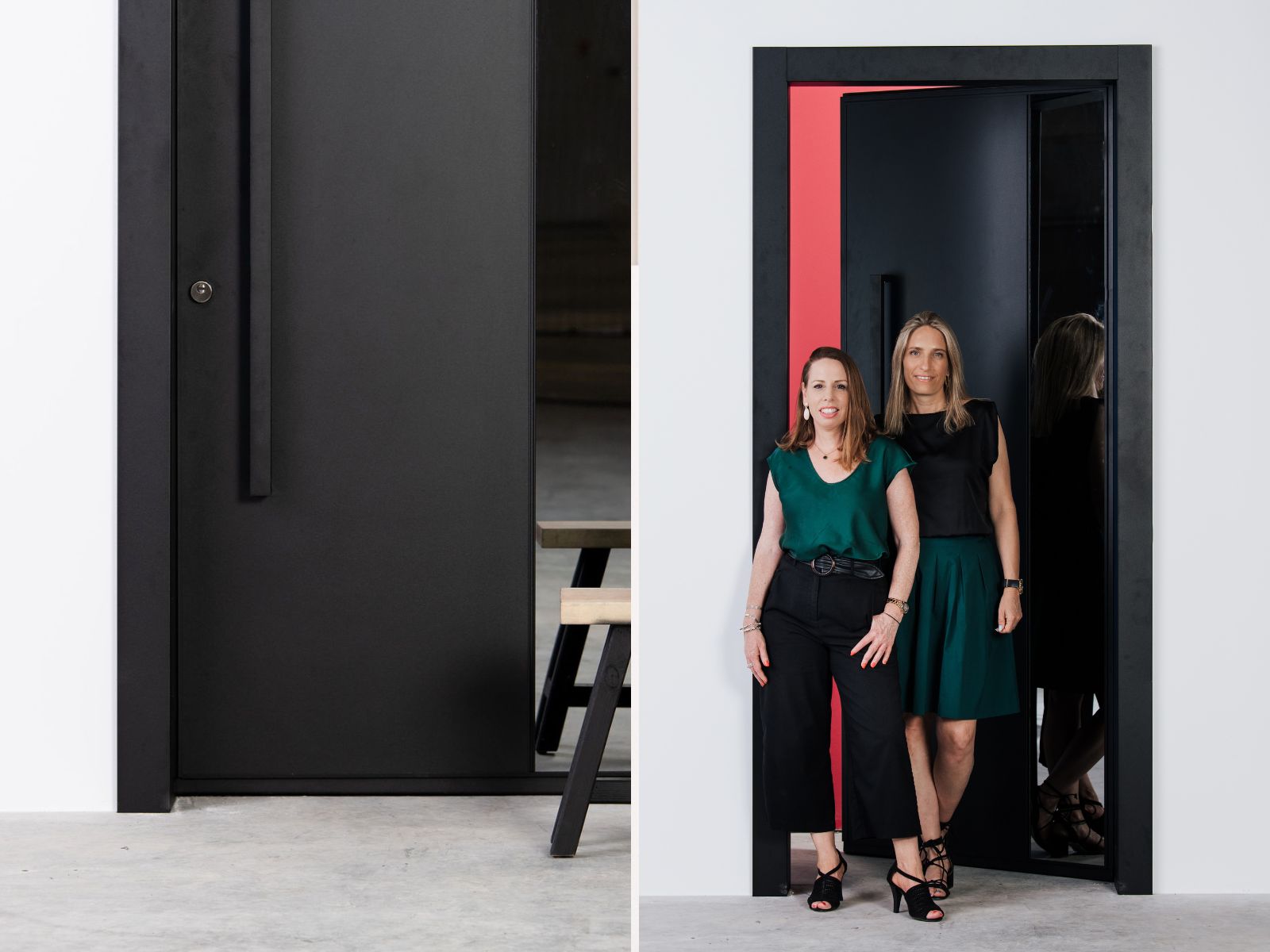 האדריכלית שירה מוסקל ומעצבת הפנים הדס רוט