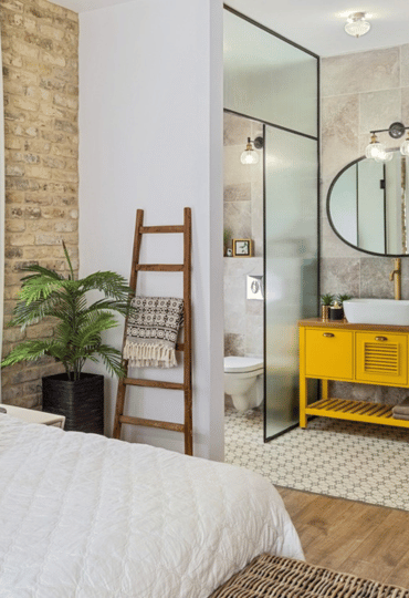 בדרך לצימר בטוסקנה, גרם מדרגות בעיצוב מיוחד