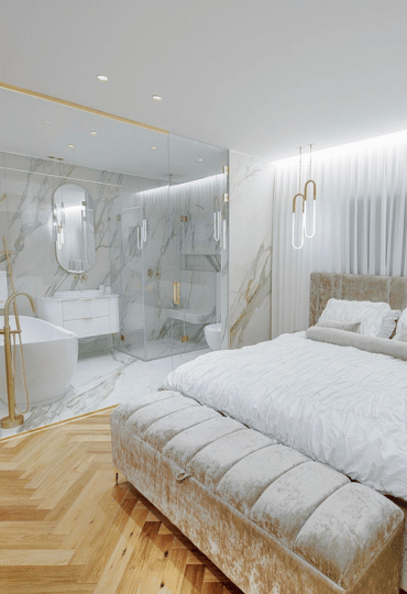 וואוו בכפר: בית בעיצוב שחור ולבן