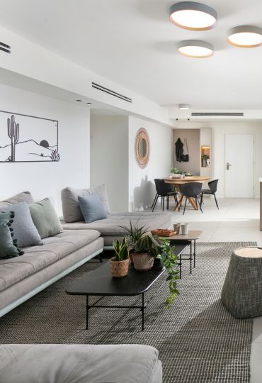 בלי פשרות:  עיצוב מודרני וצעיר לזוג הייטקיסטים  