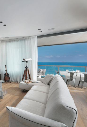 הים גוייס למשימת הרחבת שטחה של דירה יוקרתית במגדל מגורים